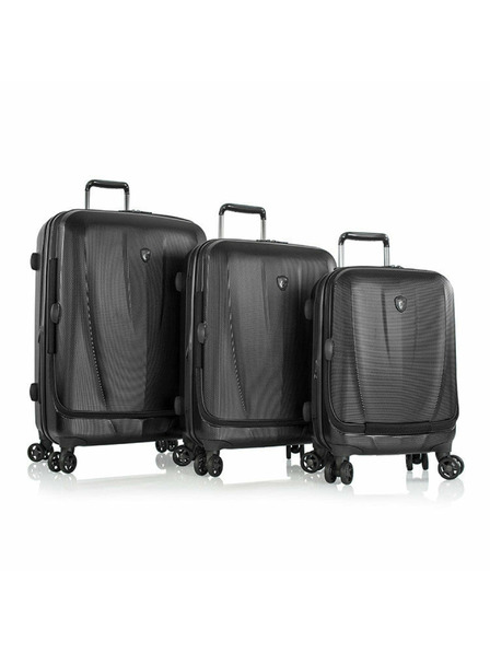 Heys Reisekofferset Heys Vantage Smart Luggage S,M,L Black – 3er Set