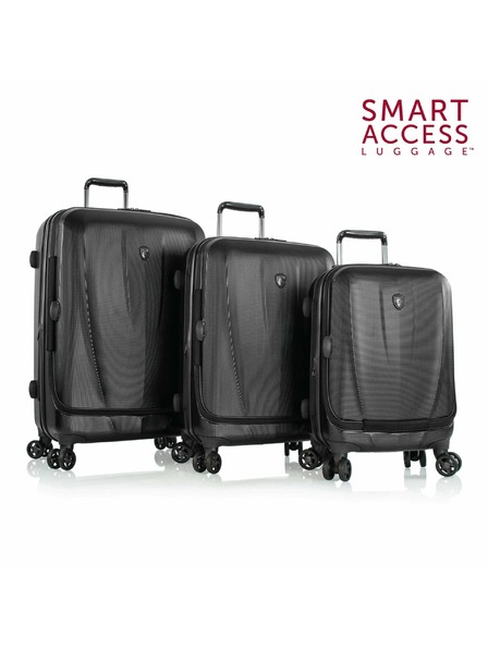 Heys Reisekofferset Heys Vantage Smart Luggage S,M,L Black – 3er Set