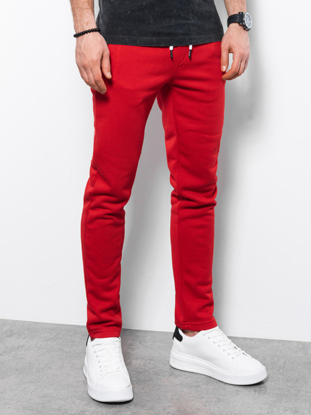 Ombre Clothing Herren-Jogginghose - rot P866 Ombre Clothing