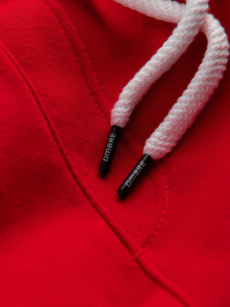 Ombre Clothing Herren-Jogginghose - rot P866 Ombre Clothing