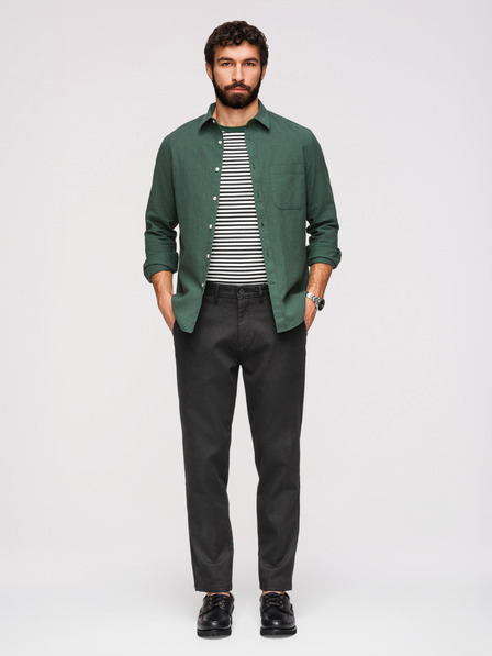 Ombre Clothing Hose OM-PACP-0294 - schwarz Ombre Clothing