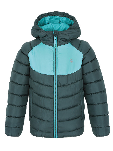 Loap Kinderjacke LOAP INSUM Dunkelgrün/Dunkelgrün