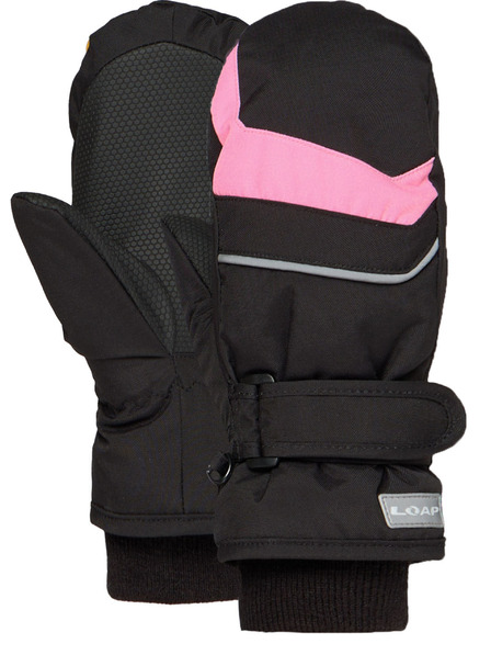 Loap Kinderhandschuhe LOAP RUN Schwarz/Rosa