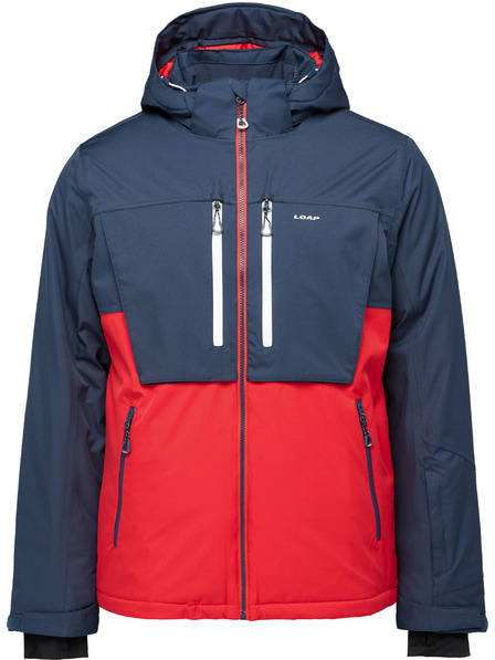 Loap Herren-Skijacke LOAP FEBISS Rot/Blau