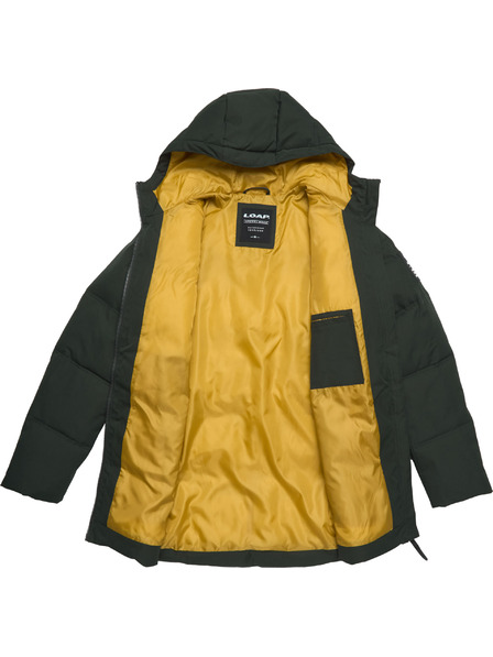 Loap Herrenmantel LOAP NODAL Dunkelgrün