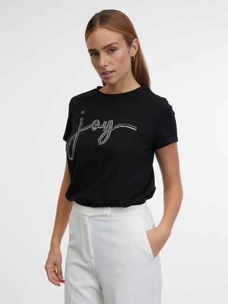 Orsay Schwarzes Damen-T-Shirt ORSAY