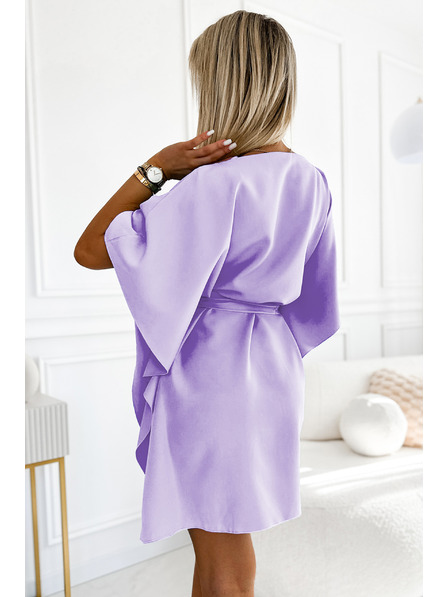 numoco SOFIA Schmetterlings-Kleid - helle Heide