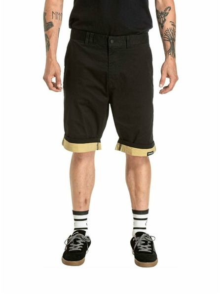 Meatfly Meatfly Herren-Shorts Barry 2.0 Black / Latte