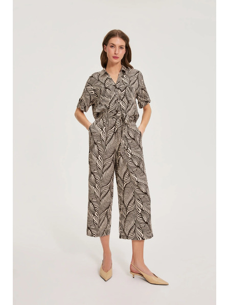 Moodo Culotte-Hose aus Viskose Moodo