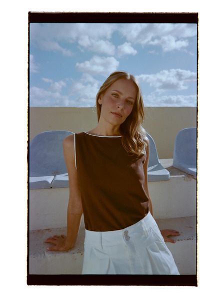 Moodo Braunes Top Moodo