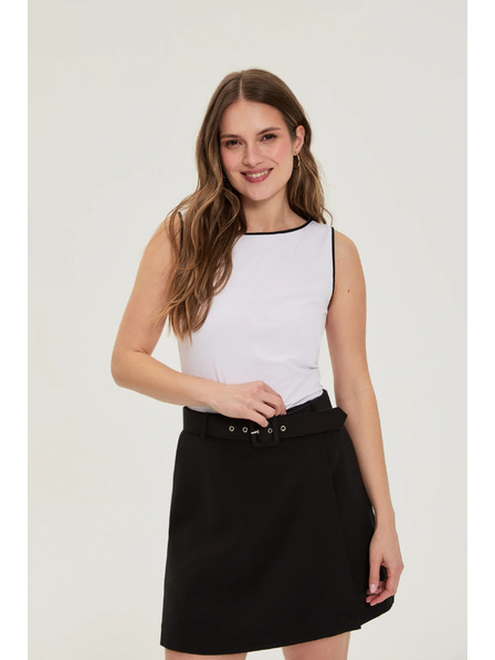 Moodo Weißes Top Moodo