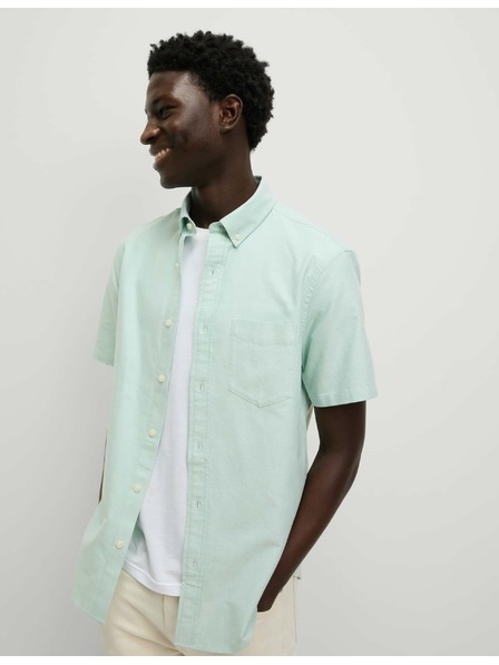 Marks & Spencer Oxford-Hemd aus reiner Baumwolle The Ultimate Marks & Spencer grün
