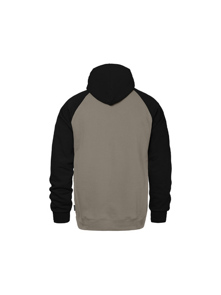 Horsefeathers Sweatshirt Sherman - black/taupe