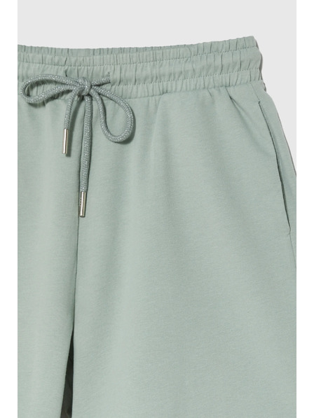 Moodo Baumwoll-Shorts olivgrün Moodo