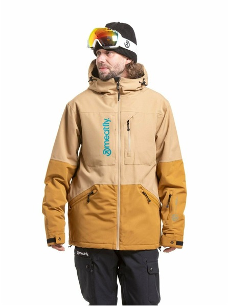 Meatfly Meatfly Herren SNB & SKI Jacke Helios Tan / Wood