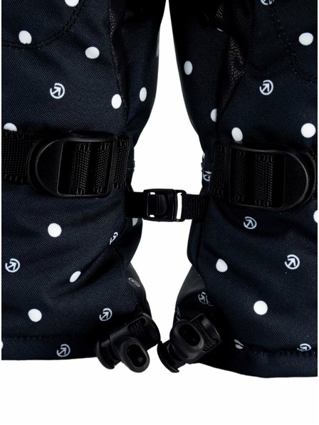 Meatfly Meatfly Damen Handschuhe Manson Black Dots