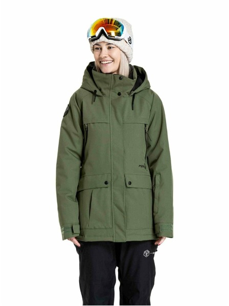 Meatfly Meatfly Damen SNB & SKI Jacke Terra Bronze Green
