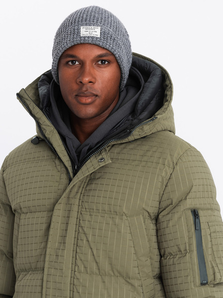 Ombre Clothing Herren-Outdoor-Parka-Jacke Ombre Clothing