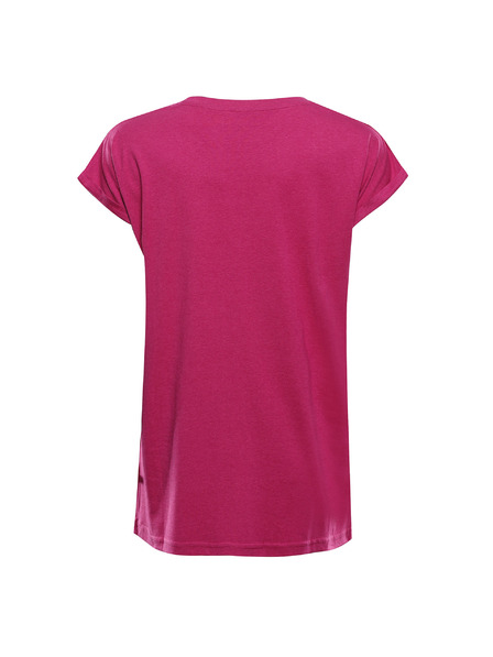 ALPINE PRO Damen-T-Shirt aus knitterfreiem Material ALPINE PRO OMBA 2 fuchsia red variante pb