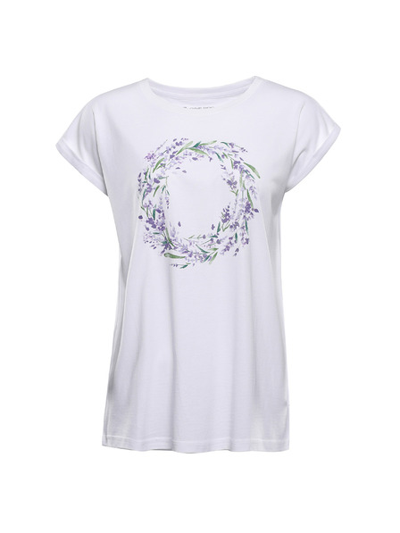 ALPINE PRO Damen-T-Shirt aus knitterfreiem Material ALPINE PRO OMBA 2 white variante pa