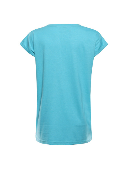ALPINE PRO Damen-T-Shirt aus knitterfreiem Material ALPINE PRO OMBA 2 curacao variante pb