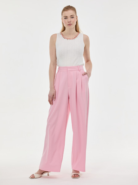 Orsay Weißes Damen-Top mit Applikation ORSAY