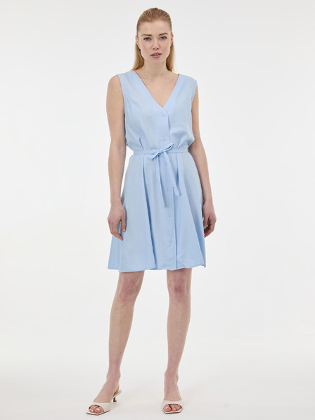 Orsay Hellblaues Damenkleid ohne Ärmel ORSAY