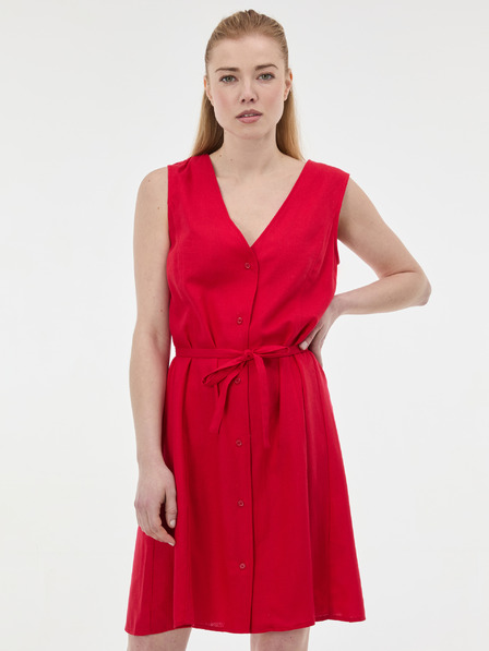 Orsay Rotes Damenkleid ohne Ärmel ORSAY