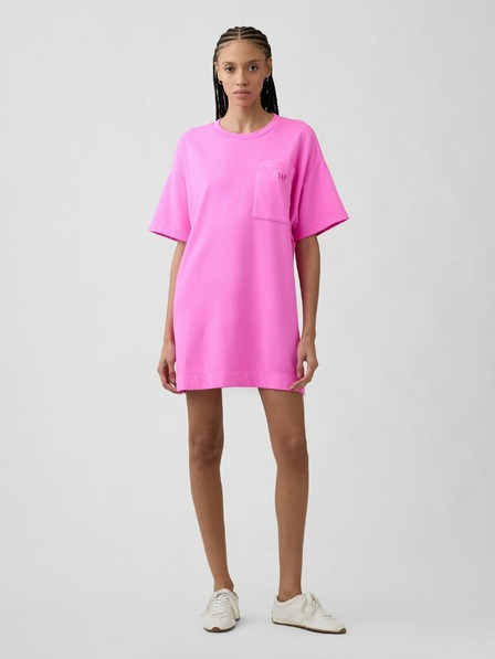 GAP Oversize Sweatkleid mit Logo VintageSoft GAP
