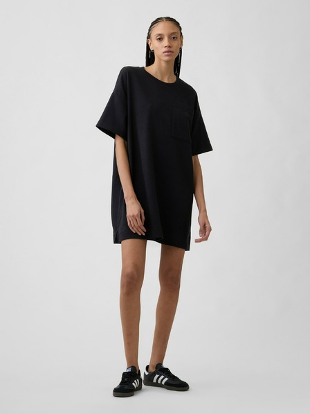 GAP Oversize Sweatkleid mit Logo VintageSoft GAP