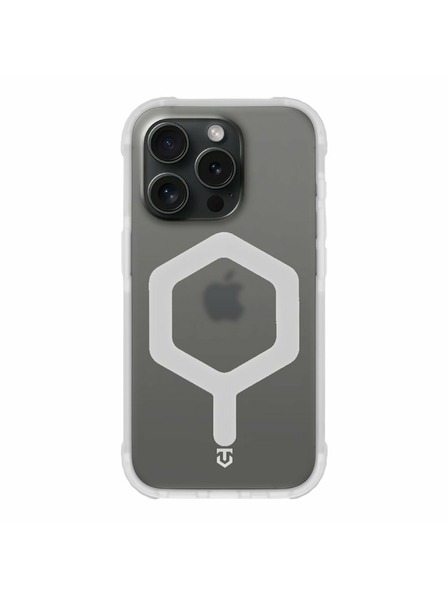 Tactical Tactical MagForce Hexagon Hülle für Apple iPhone 15 Pro T-White