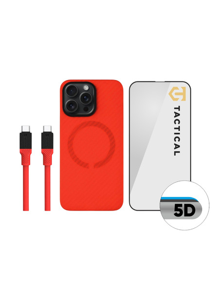 Tactical Tactical Red Limited Edition Combo für Apple iPhone 15 Pro Max