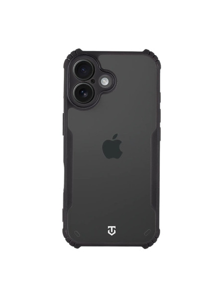 Tactical Tactical Quantum Stealth Hülle für Apple iPhone 16 Clear/Black