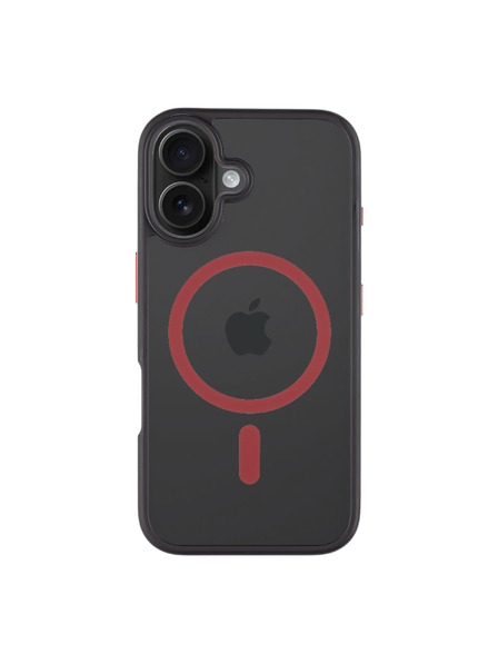 Tactical Tactical MagForce Hyperstealth 2.0 Hülle für Apple iPhone 16 Black/Red