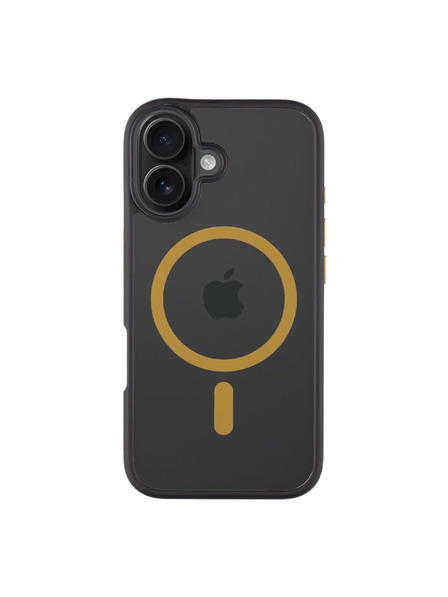 Tactical Tactical MagForce Hyperstealth 2.0 Hülle für Apple iPhone 16 Black/Yellow