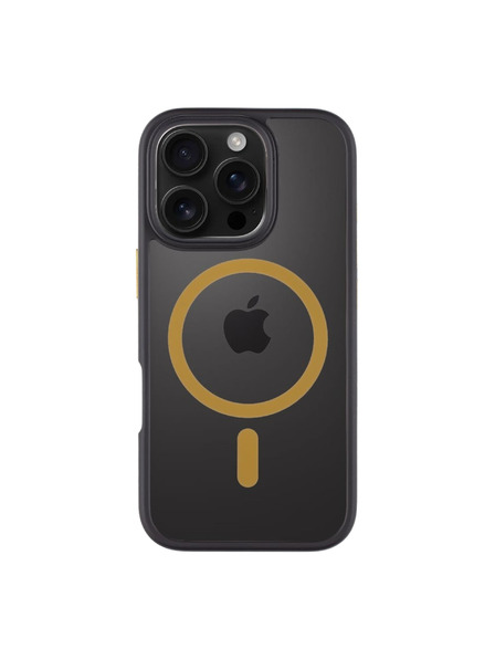 Tactical Tactical MagForce Hyperstealth 2.0 Hülle für Apple iPhone 16 Pro Black/Yellow