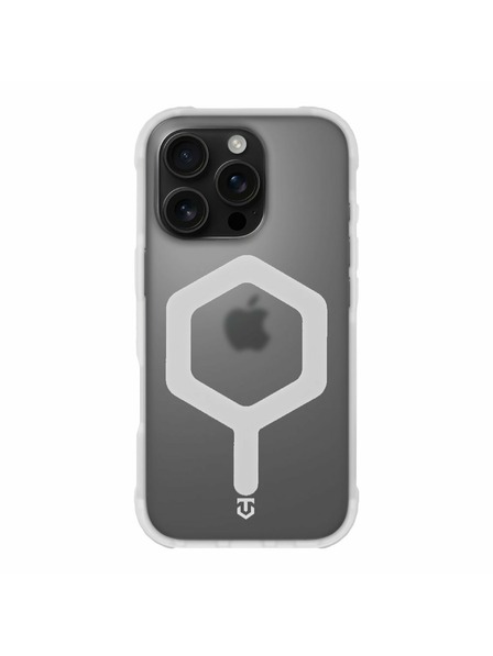 Tactical Tactical MagForce Hexagon Hülle für Apple iPhone 16 Pro T-White