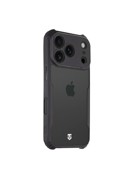 Tactical Tactical Quantum Stealth Hülle für Apple iPhone 17 Pro Transparent/Schwarz