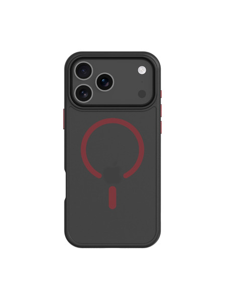 Tactical Tactical MagForce Hyperstealth 2.0 Hülle für Apple iPhone 17 Pro Max Schwarz/Rot