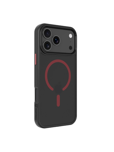 Tactical Tactical MagForce Hyperstealth 2.0 Hülle für Apple iPhone 17 Pro Max Schwarz/Rot