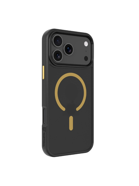 Tactical Tactical MagForce Hyperstealth 2.0 Hülle für Apple iPhone 17 Pro Max Schwarz/Gelb