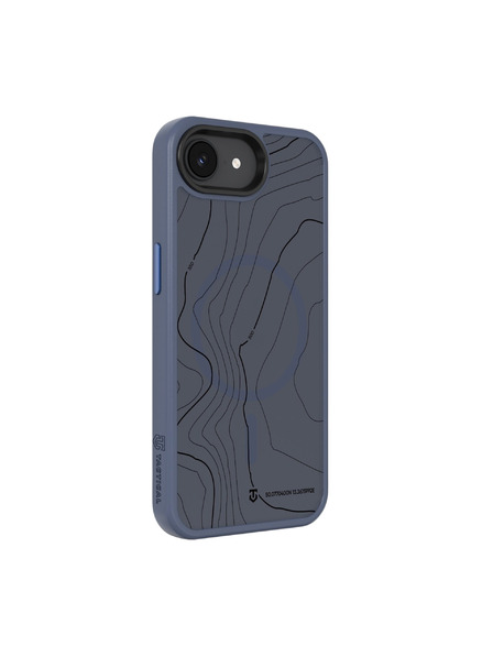 Tactical Tactical MagForce Hyperstealth Sika Schutzhülle für Apple iPhone 16e/17e Tiefblau
