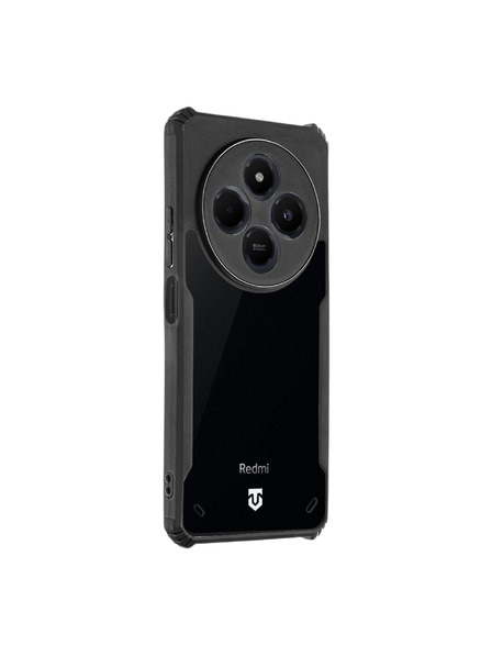 Tactical Tactical Quantum Stealth Hülle für Xiaomi Redmi 14C 4G/A4 5G/Poco C75 Clear/Black