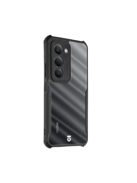 Tactical Tactical Quantum Stealth Hülle für Xiaomi Redmi 15 Klar/Schwarz