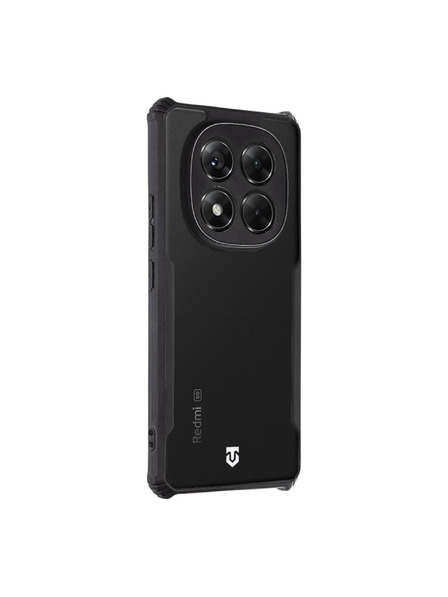 Tactical Tactical Quantum Stealth Hülle für Xiaomi Redmi Note 14 Pro 5G/X7 5G Klar/Schwarz