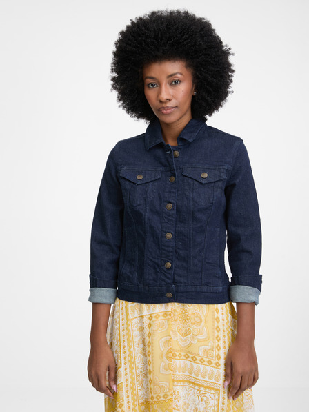 Orsay Dunkelblaue Damen-Jeansjacke ORSAY