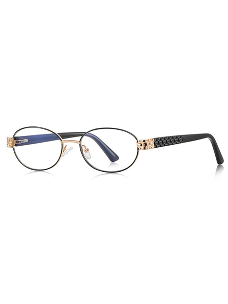 VEYREY VeyRey Katzenauge-Sonnenbrille Omnipun schwarzer Rahmen klare Gläser