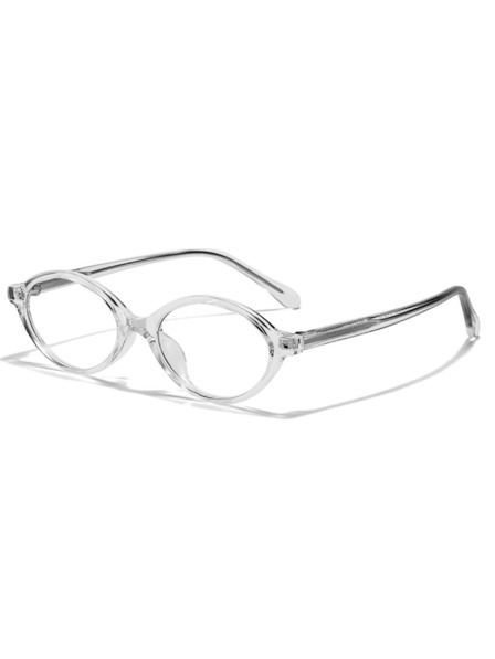 VEYREY VeyRey Katzenauge-Sonnenbrille Comopoke transparenter Rahmen klare Gläser