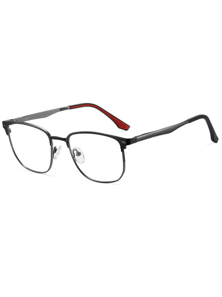 VEYREY VeyRey Nerd-Sonnenbrillen Binfy schwarzer Rahmen klare Gläser