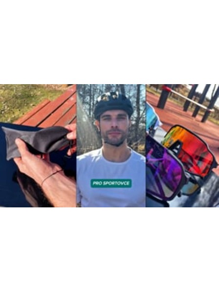 VEYREY VeyRey Kinder Sport-Sonnenbrille Wegub schwarzer Rahmen himmelblau Gläser